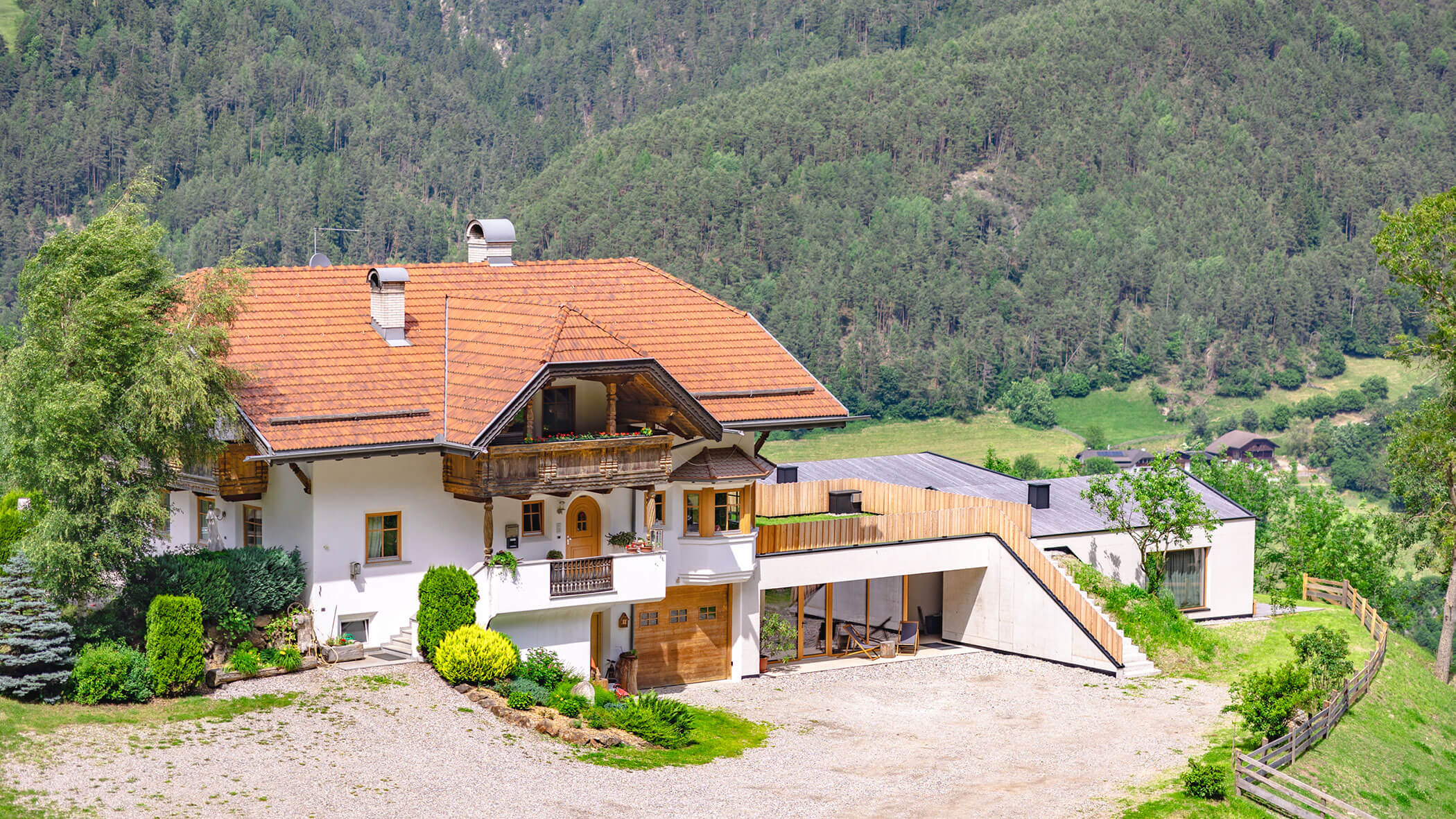 Der Oberplunerhof von außen